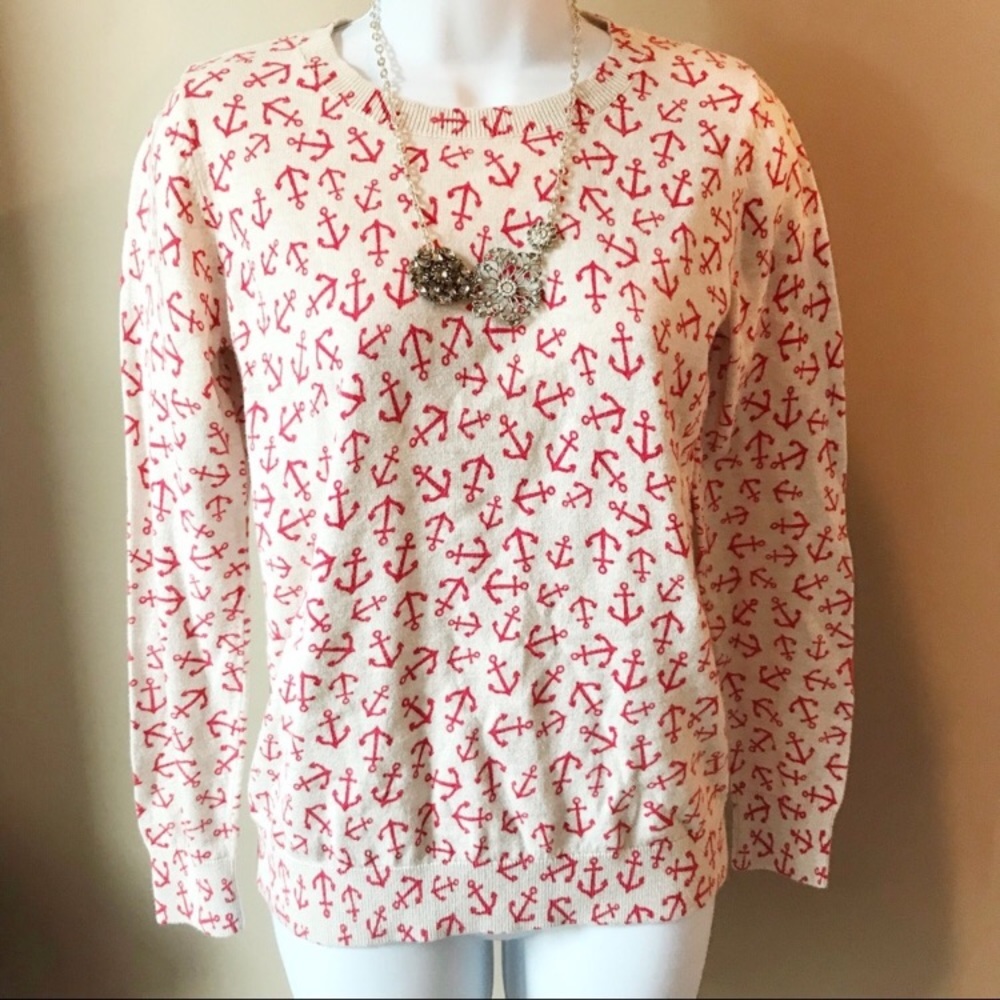 Old Navy Anchor Nautical Sweater